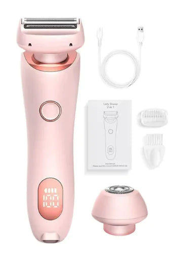 SilkyGlow - 2-i-1 Epilator & Trimmer til kvinder