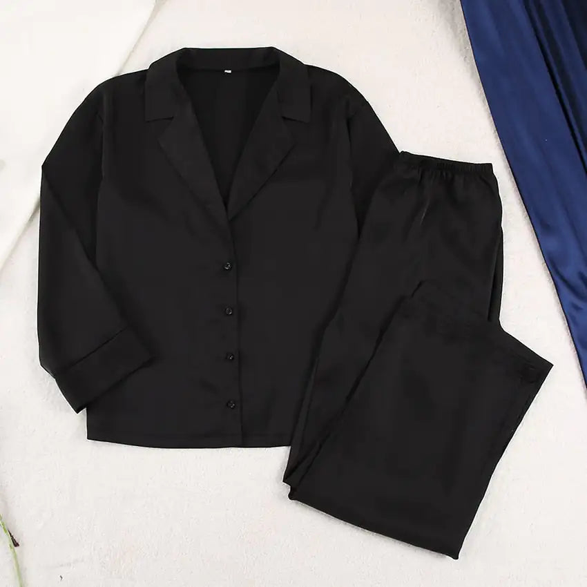 Viva Luxe Silk Pyjama - Tidlös sidenpyjama för stil och komfort