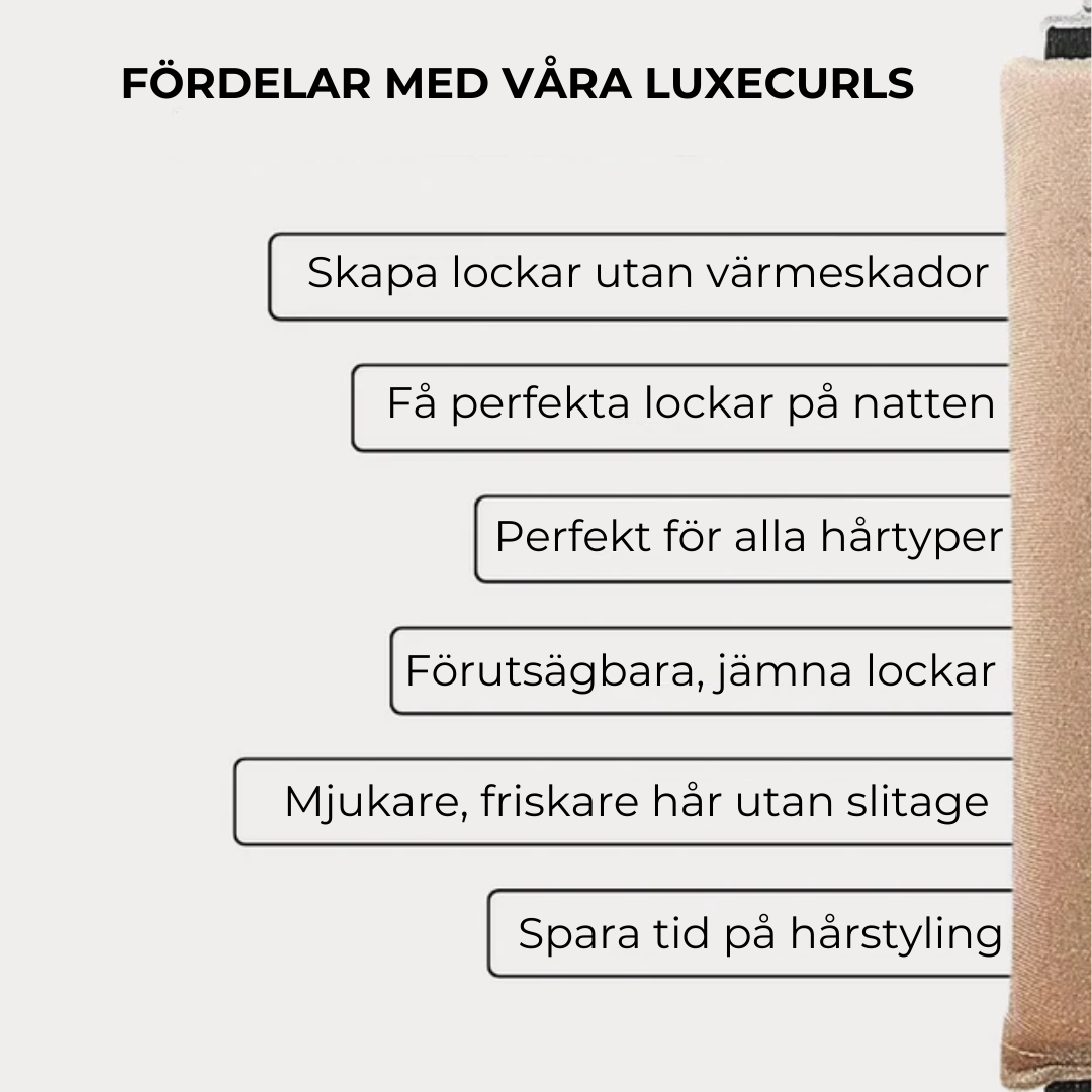 Heatless LuxeCurls - Få salongslockar utan värme
