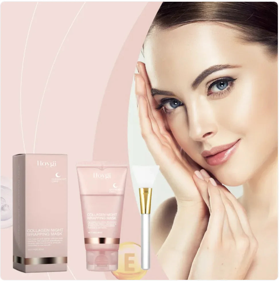 Collagen ansiktsmask – Djup återfuktning