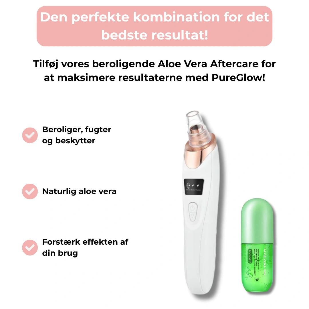 PureGlow - Hudormefjerner med vakuumteknologi