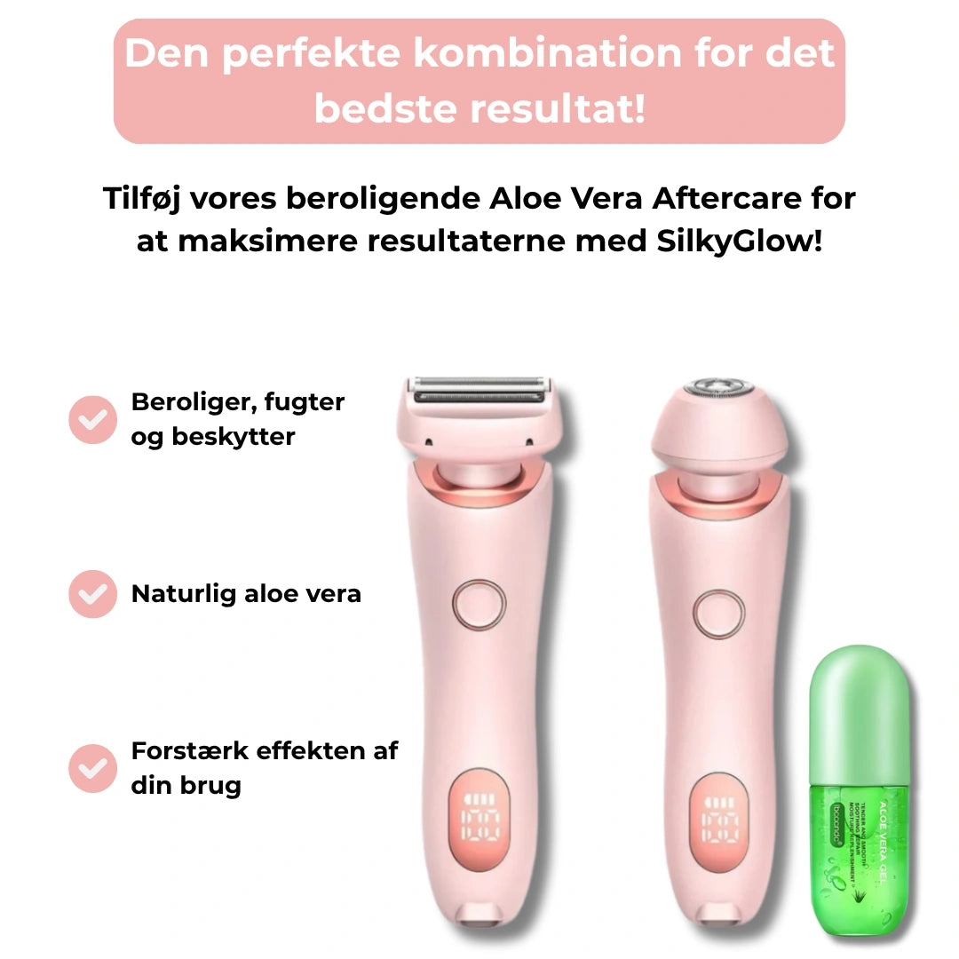 SilkyGlow - 2-i-1 Epilator & Trimmer til kvinder