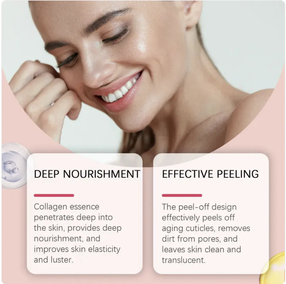 Collagen ansiktsmask – Djup återfuktning